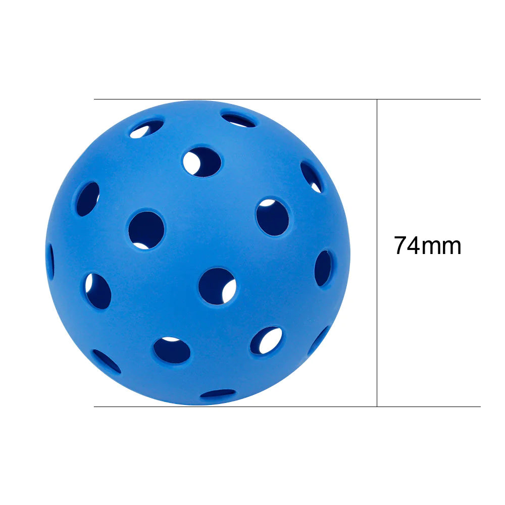 74mm 40-hole pickleball detail