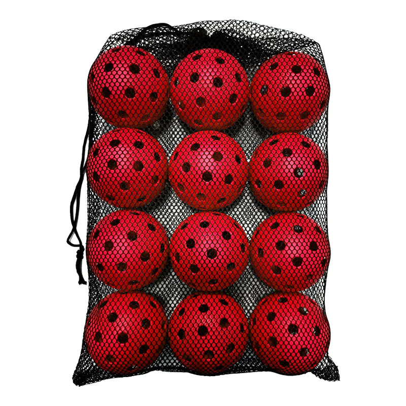 Mesh drawstring ball bag